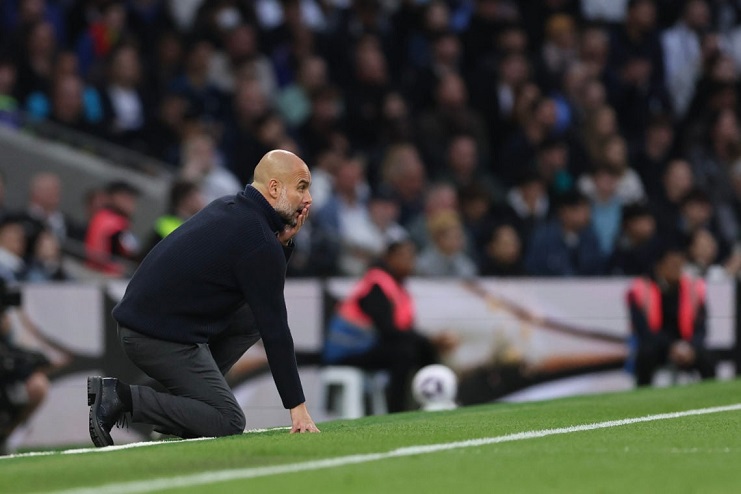 O Tottenham Hotspur não faz nada para mudar a potencial corrida pelo título do Manchester City